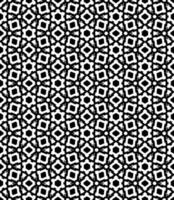 Black and white seamless abstract pattern. Background and backdrop. Grayscale ornamental design. vector