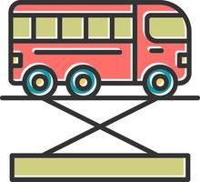 Bus Jack Vector Icon