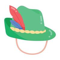 Trendy Hunter Cap vector