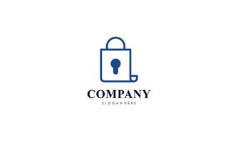 Protection file icon for your company, website and logo design vector