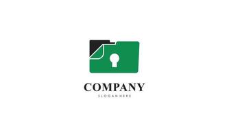 Protection file icon for your company, website and logo design vector