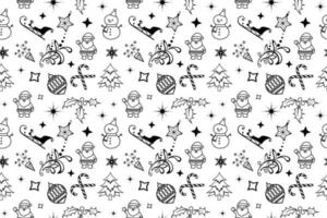 Christmas Seamless Pattern Design vector
