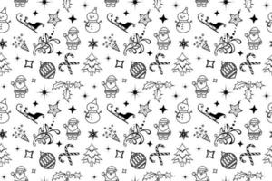 Christmas Seamless Pattern Design vector