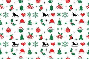 Christmas Seamless Pattern Design vector