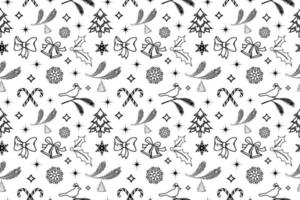 Christmas Seamless Pattern Design vector