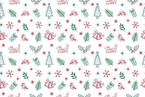 Christmas Seamless Pattern Design vector