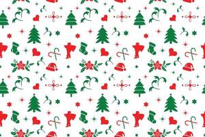 Christmas Seamless Pattern Design vector