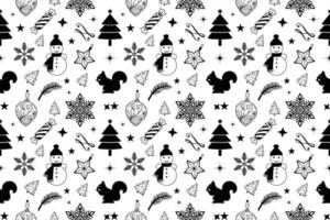 Christmas Seamless Pattern Design vector