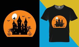 Halloween t-shirt design vector