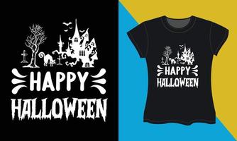 Halloween svg t-shirt design, Happy Halloween vector