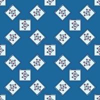 Web Browser with Neural Network vector colored seamless pattern