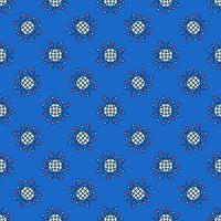 Globe with Neural Network vector Global Brain colored seamless pattern