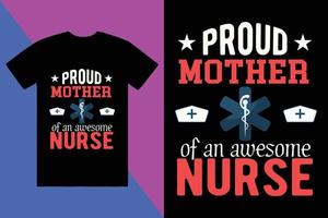 nurse t-shirt design, custom t-shirt design vector