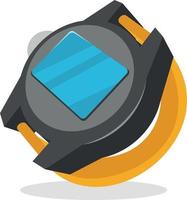 Vector Image Of A Digital Wrist Watch