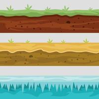 Vector Image Of Different Types Of Soil