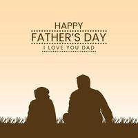 Father day post design  vector file
