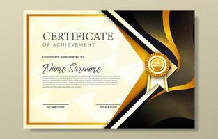 Educational Certificate Template vector