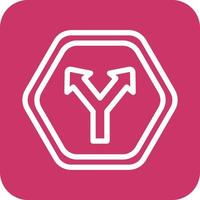 Intersection Icon Vector Design