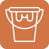 Paint Bucket Icon Vector Design