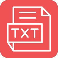 TXT Icon Vector Design