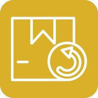 Return Delivery Icon Vector Design