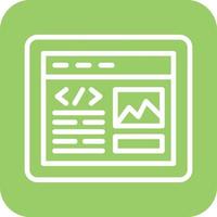Website Ux Icon Vector Design