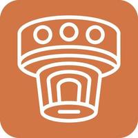 Smoke Detector Icon Vector Design