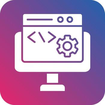 web diseño icono vector diseño