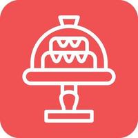 Cake Dome Icon Vector Design