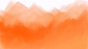 Abstract orange watercolor for background. Digital art painting. Texture paper. photo