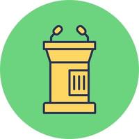 Lectern Vector Icon