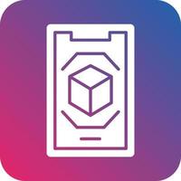 Augmented Reality Icon Vector Design