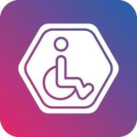 Disabled Icon Vector Design