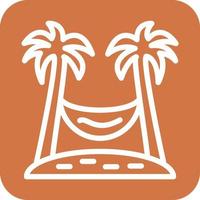 Hammock Icon Vector Design