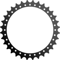 illustration, bicycle cassette, freewheel ratchet png