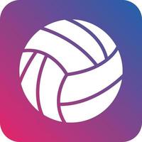 vóleibol icono vector diseño