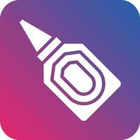 Liquid Glue Icon Vector Design
