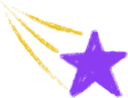 illustration, stars pencil outline effect, hand drawn stars, doodles with pencils png