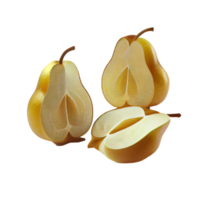 päron frukt png, päron på transparent bakgrund png