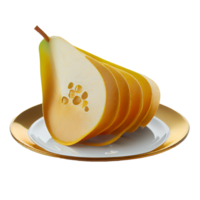 Birne Obst png, Birne auf transparent Hintergrund png