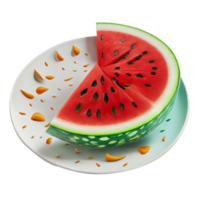 vattenmelon frukt png, vattenmelon på transparent bakgrund png