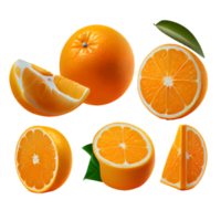 oranje fruit png, oranje Aan transparant achtergrond png