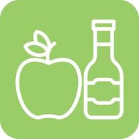 Cider Icon Vector Design