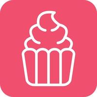 Cupcake Icon Vector Design