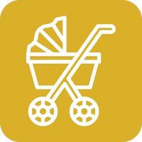Stroller Icon Vector Design