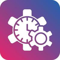 Time Management Icon Vector Design