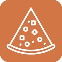 Pizza Slice Icon Vector Design