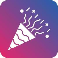 Party Popper Icon Vector Design