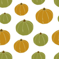 Pumpkin pattern, vegetable for Halloween png