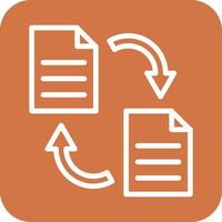 Data Transfer Icon Vector Design